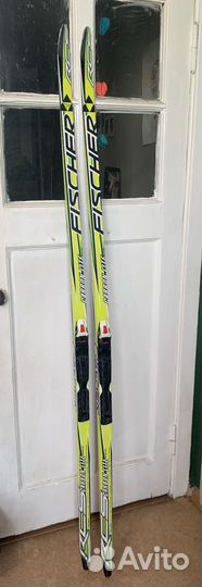 Беговые лыжи fischer carbonlite cold 187