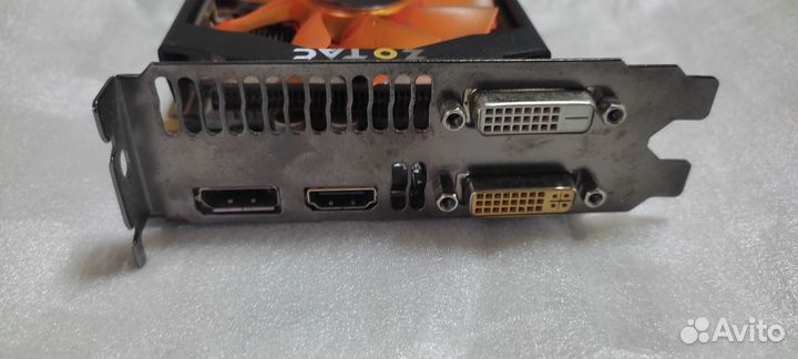 Видеокарта Zotac nvidia GeForce GTX 760 2гб gddr5