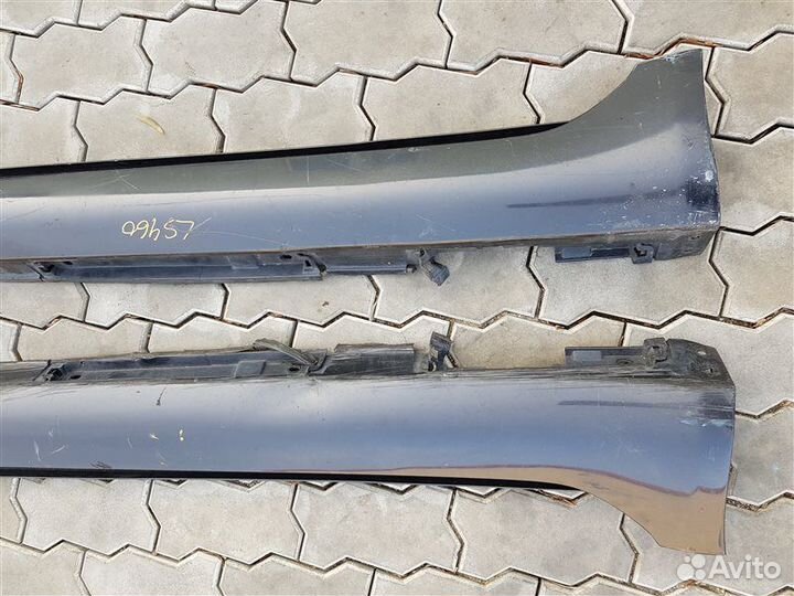 Накладка на порог лев. Lexus Ls460