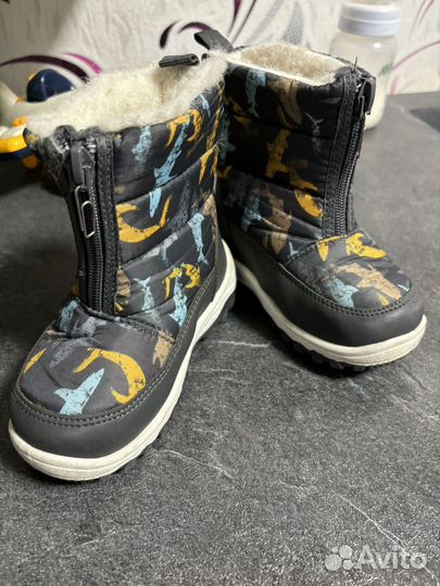 Ботинки зимние детские 23
