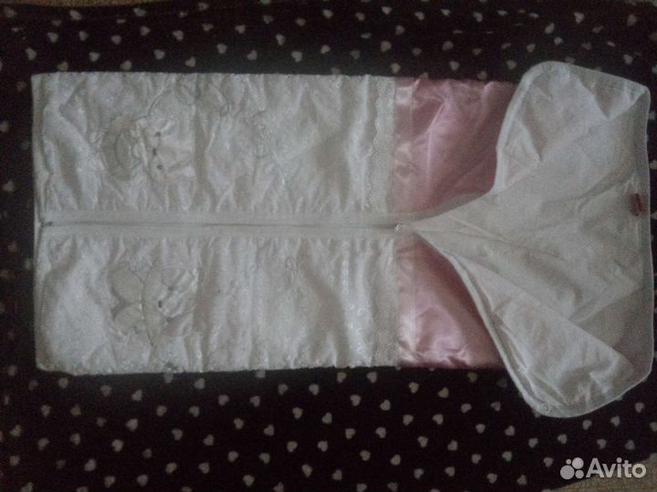 Конверт на выписку для девочки лето