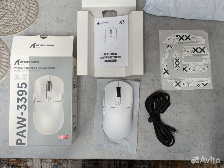 Игровая мышь atack shark x3