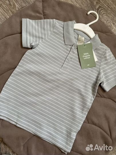 Футболка - поло для мальчика новая 92 hm