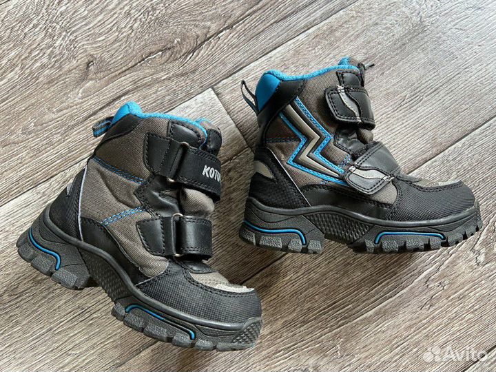 Ботинки зимние мембрана Котофей р.26 на мальчика