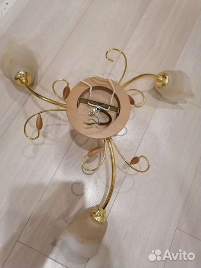 Люстра потолочная бу