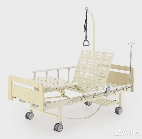 Медицинская кровать металическая с механизмом