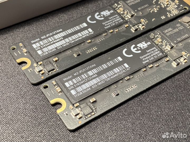 SSD для Apple 512Gb (Оригинал, для Macbook/iMac)