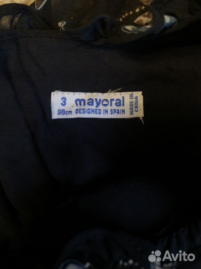 Платье mayoral для девочки, 98 см