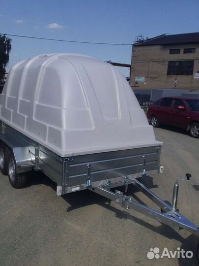 Прицеп лав 81013 3.5*1.5м с крышкой jaxal (швеция)