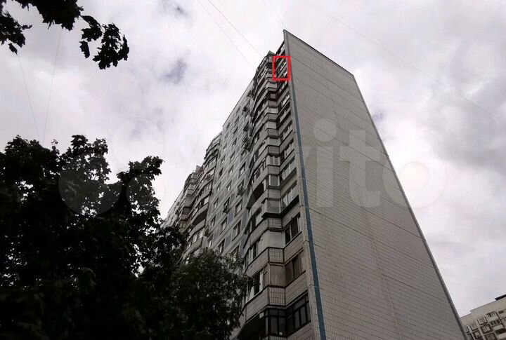 Комната 19 м² в 3-к., 15/15 эт.