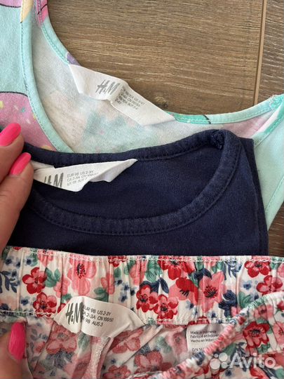 Вещи пакетом на девочку 92-98