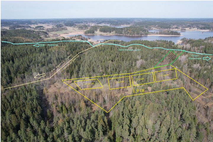 Участок 2,5 га (СНТ, ДНП)