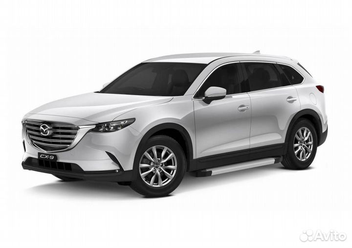 Пороги Подножки Mazda Cx-9 2017- 