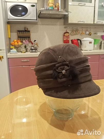 Шапка женская весенняя размер 56-57