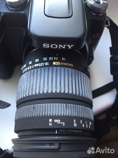 Цифровая зеркальная фотокамера Sony Alfa (читай оп