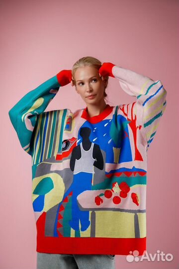 Свитер znwr Мандариновый джаз
