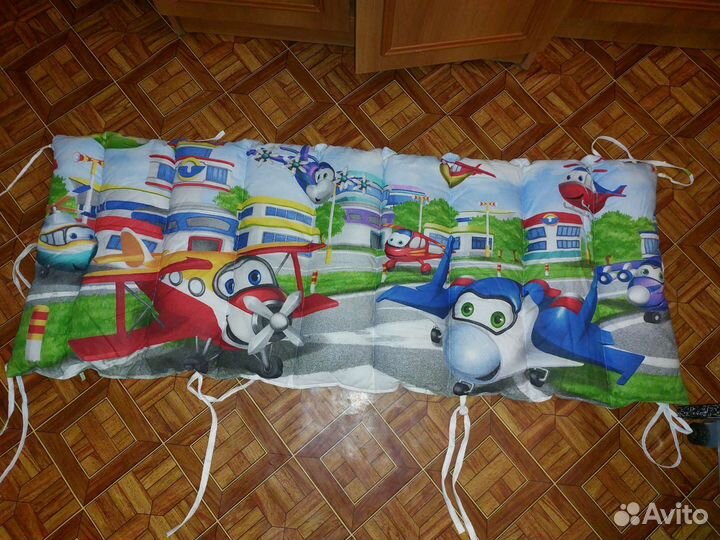 Бортики в детскую кроватку