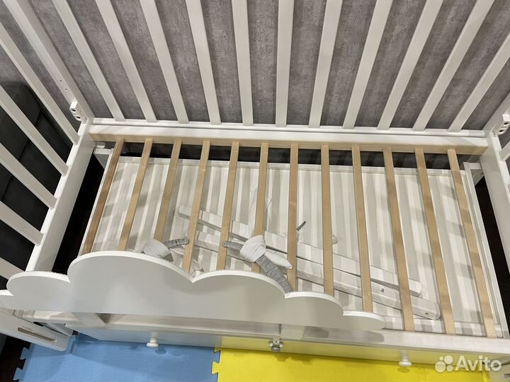 Ограничитель для кровати облачко