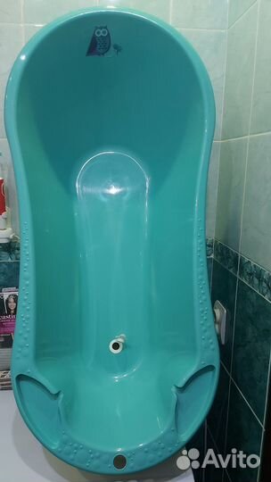 Ванночка для купания и горка