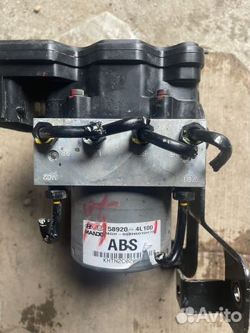 Блок abs hyundai solaris 1