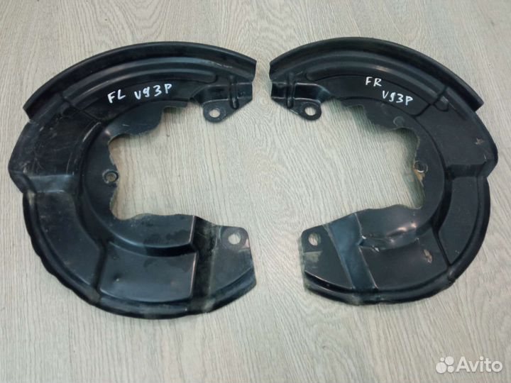 Щиты тормозные передние Паджеро 4