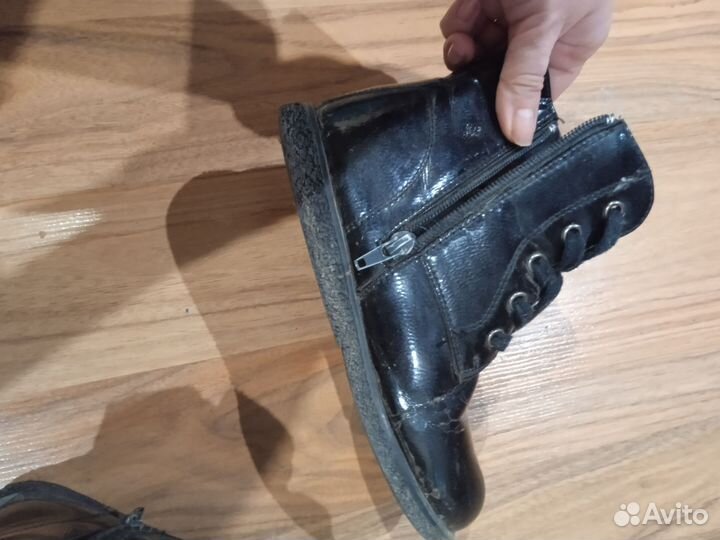 Ботинки демисезонные для девочки 30 размер