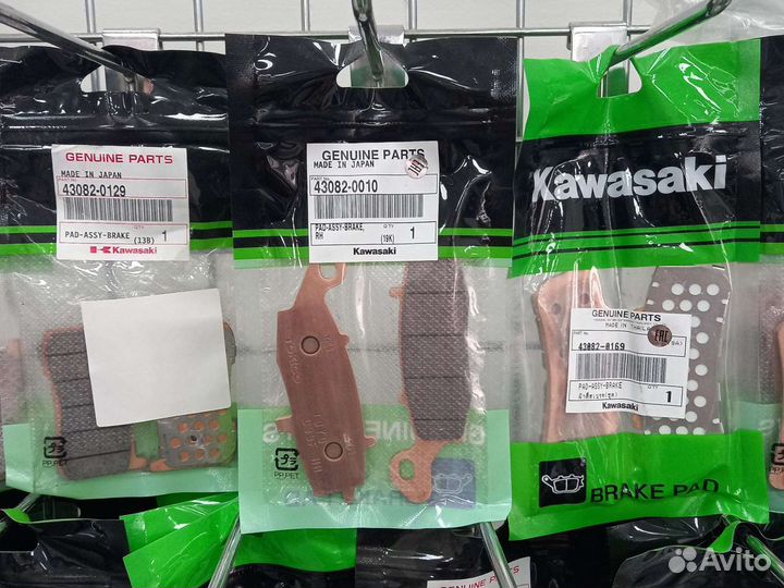 Колодки ER-6n / ER-6f / Versys650 43082-0010