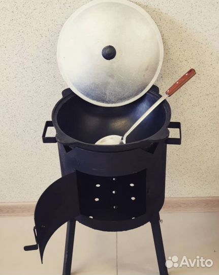 Казан с печью