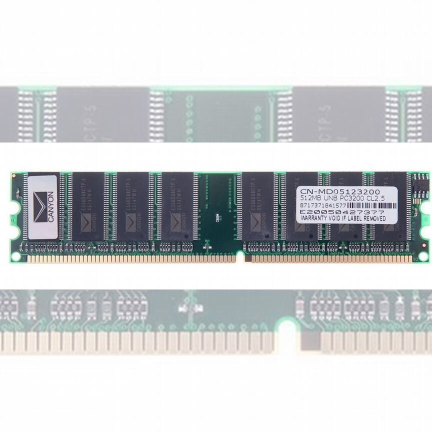 [CN-MD05123200] Оперативная Память Canyon 512mb Cn-Md05123200