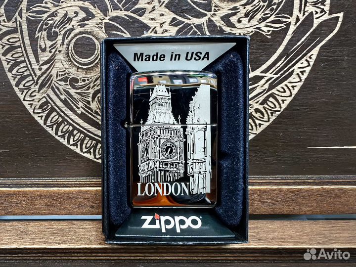 Зажигалка Zippo Зиппо 150BB London Лондон