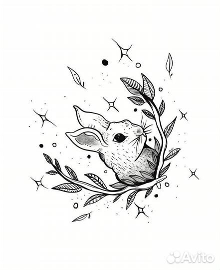 Модель на тату