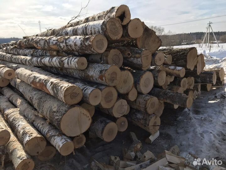 Дрова колотые