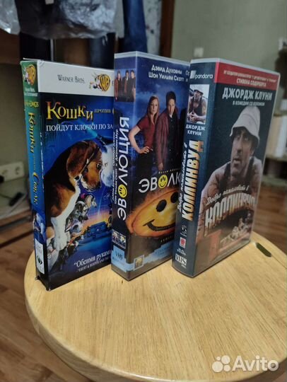 VHS видеокассеты,коллекция фильмов лицензия