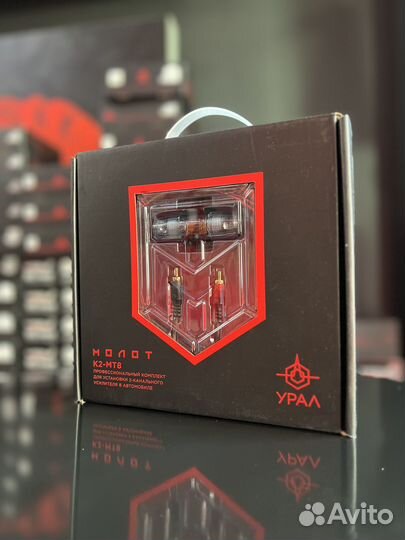 Комплект кабелей для усилителя урал Молот К2-мт8