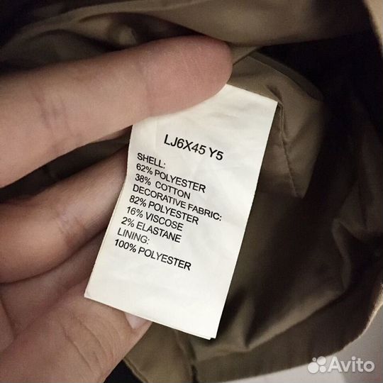 Плащ тренч с капюшоном