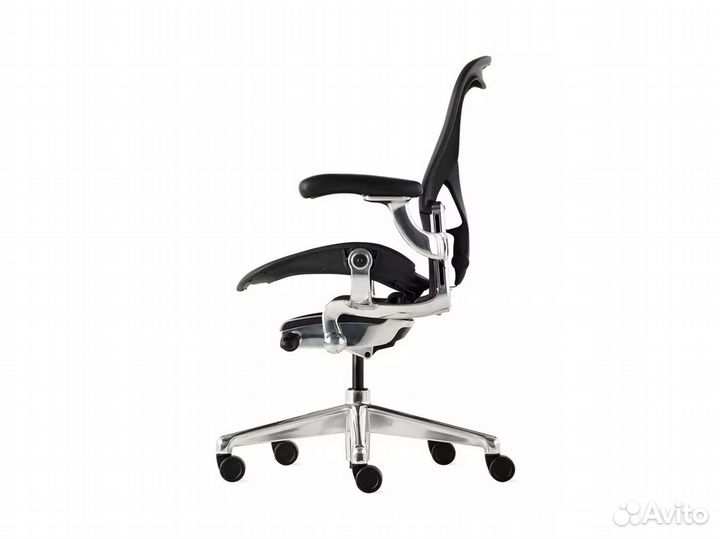Кресло Herman Miller Aeron размер C/Black, Polishe
