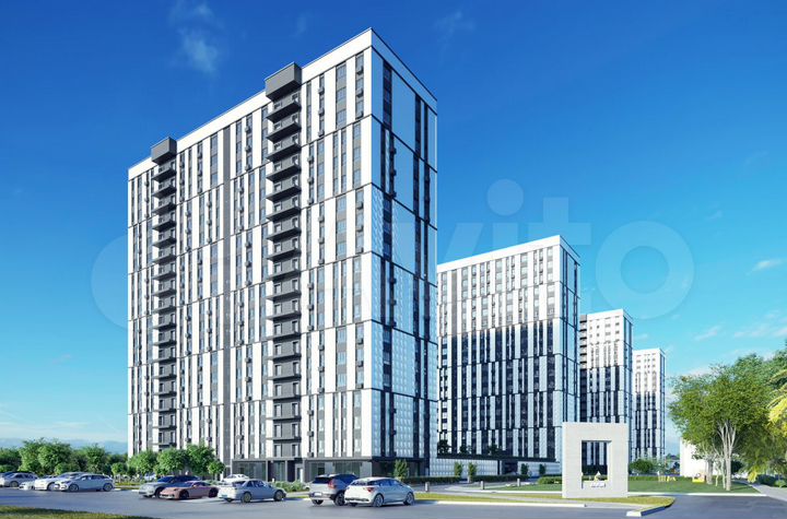 1-к. квартира, 44,9 м², 15/19 эт.