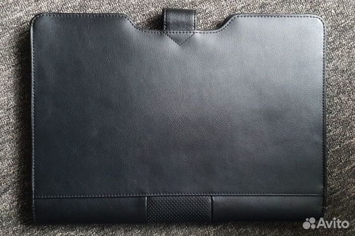 Кожаная папка чехол для ноутбука Targus