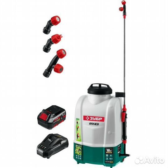 Опрыскиватель аккумуляторный зубр опл-10-41