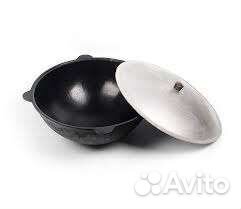 Казан чугунный узбекский 8л.10л.12л.16л.22л