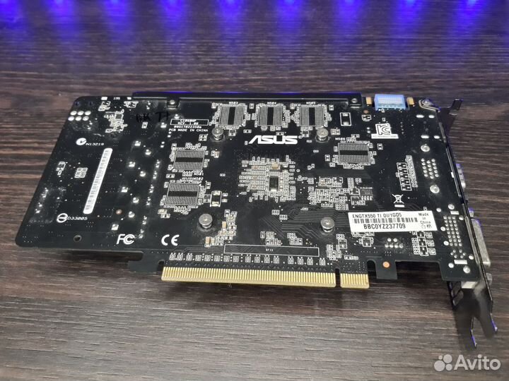 Видеокарта PCI-e nVidia GeForce GTX 550Ti 1Gb Asus