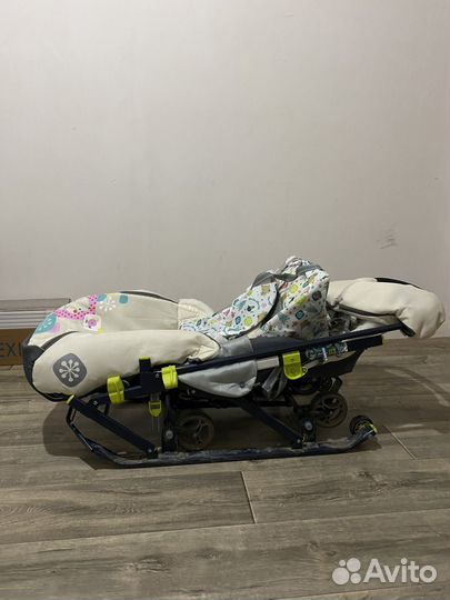 Санки коляска ника