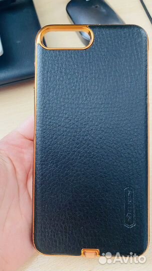 Чехол на iPhone 7 8 plus с магнитом и тагом