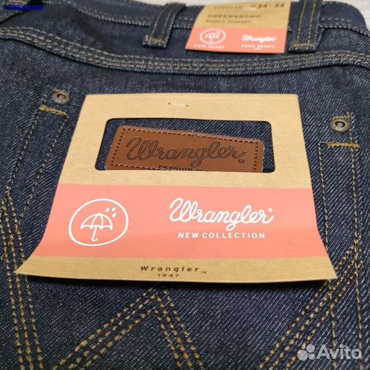 Сырой деним джинсы Wrangler