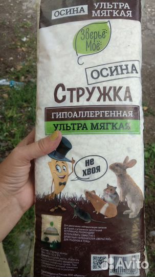 Стружка осиновая