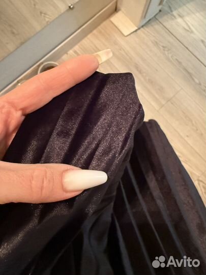 Юбка женская бархатная