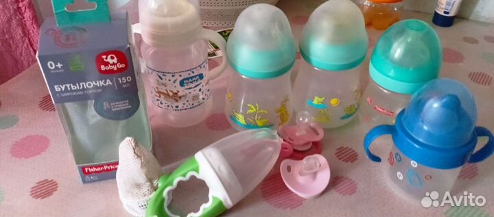 Бутылочки,Соски, пустышки, Ниблер