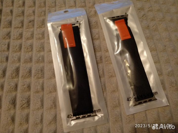 Ремешок нейлоновый для Apple Watch 42/44/45/49мм