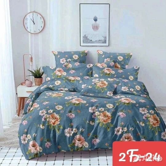 Комплект постельного белья евро