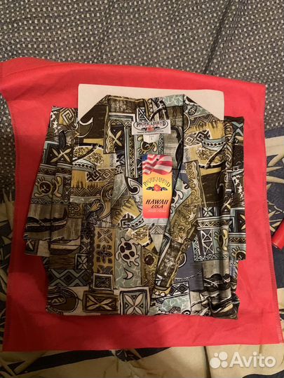 Гавайская рубашка хлопок